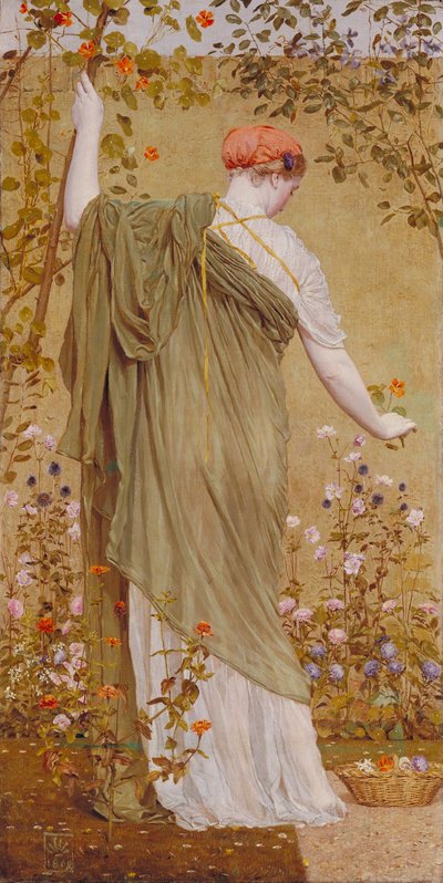 Ein Garten von Albert Joseph Moore